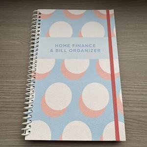 Home Finance Bill Organizer with Pockets Monthly Budget Planner Tracker - Picture 1 of 4