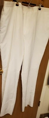 Lucci Men's 52x39 ~ White Dress Pants Italian Collezione NWT - Image 1 of 4