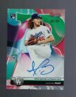 2020 Bowmans Best Dustin May Green Refractor Auto Rc #08/99 Dodgers