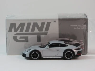 True Scale TSM MINI GT Porsche 911 Dakar Ice grey metalic 2023 1/64 MGT00891-L - Immagine 1 di 4