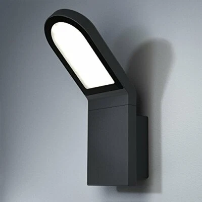Osram LED Wandleuchte Außenleuchte dunkelgrau 11,5W Warmweiß,EEK:G (Spektr A-G) - Bild 1 von 4