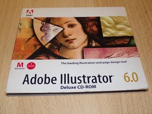Cd rom " Adobe illustrator 6.0 " ( deluxe cd-rom ) - Afbeelding 1 van 4