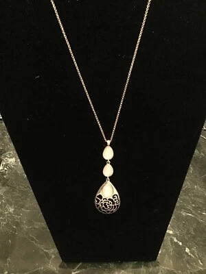 Lucky Brand Gold Tone & Triple Pearl Pendant Necklace, NWT - Image 1 of 4