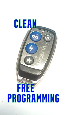 CLEAN VISION FALCON BLUE REMOTE START FOB VCS-6000 VCS-6500 PLUS VCS-6000 PAGER - Image 1 of 4