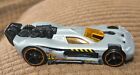 2013 Hot Wheels Spine Buster, Attack Pack, Gray, 1:64, Loose Vguc C137b