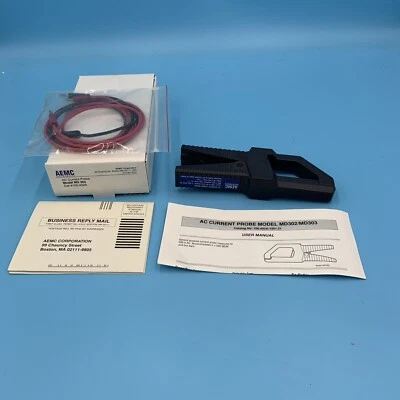 NEW AEMC AC CURRENT PROBE MD302 With Leads - Image 1 of 3