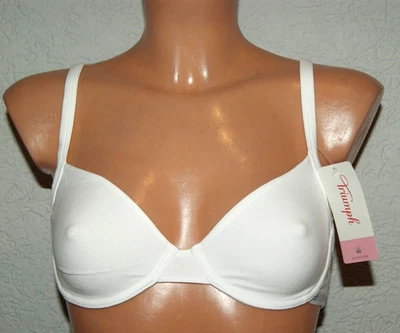 BEEDEES  Bügel - BH * Bra * weiß COTTON DAY WM Formbügel Gr. 70 E - Bild 1 von 4