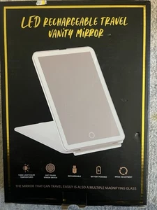 Led Rechargeable Travel Vanity Mirror - Imagen 1 de 7