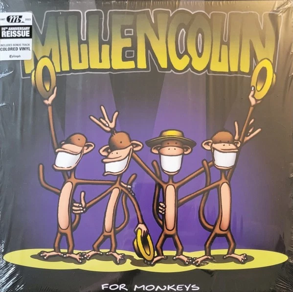 Millencolin - For Monkeys - Psychedelic Green Vinyl Record NEW - Image 1 of 1