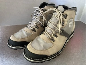 Stivali da trekking Sorel uomo Madson TG 11,5 impermeabili stringati neri alla caviglia NM2347-271 - Foto 1 di 11