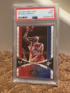 2003 SP Game Used Michael Jordan MJ Tribute PSA 9 #98 Insert /999 Card LOW POP - Picture 1 of 1