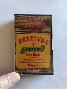 Festival of Irish Folk Music Vol 2. Cassette 1. Irish Folk & Traditional. VG/VG - Picture 1 of 9