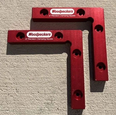 (2) Woodpeckers Clamping Squares Aluminum 6" x 1" x 3/4" - Image 1 of 3