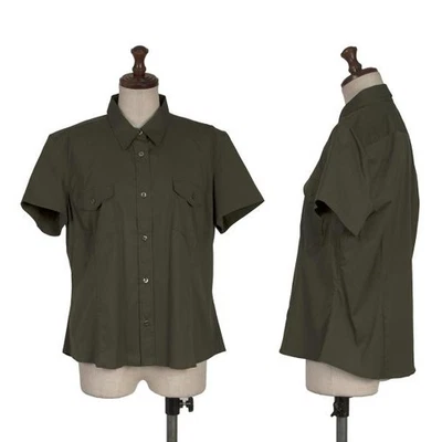 Camisa manga curta bolso elástico algodão JIL SANDER tamanho 40 (K-154222) - Imagem 1 de 4