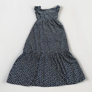 Love Ady Womens Navy Floral Pattern Sleeveless Fit Flare Dress Size S USA NWT - Picture 1 of 8