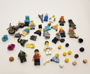 Lego Minifigures Bulk Lot Bundle Assorted Mixed Parts COL-1298 - Picture 1 of 16