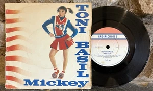 Toni Basil - Mickey / Hanging Around - 7" Vinyl Single 1981 Radialchoice TIC 4 - Picture 1 of 4