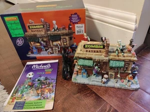 Lemax Spooky Town Zombie Eatery Village Building Retired 2014 mit Box  - Bild 1 von 8