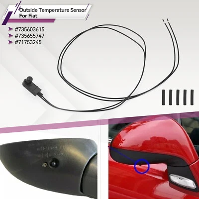 Für Fiat 500 500X 500L Punto Alfa 2005-2018 Außentemperatursensor #735603615 DE - Bild 1 von 4