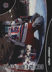 2001-02 Between the Pipes Rangers Hockey Card #92 Mike Richter