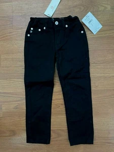 AG ADRIANO GOLDSCHMIED THE STRYKER LUXE SLIM STRAIGHT BLACK JEAN BOYS SZ 5 NEW - Picture 1 of 3