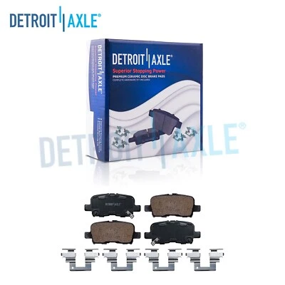 Pastillas de freno traseras de cerámica con hardware para Acura MDX Honda Odyssey Pilot Foto 1 de 4