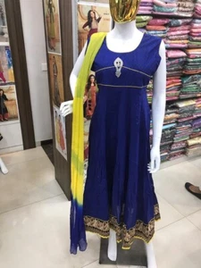 Indian Pakistani salwar kameez Anarkali Churidar ready made XXL - Picture 1 of 7