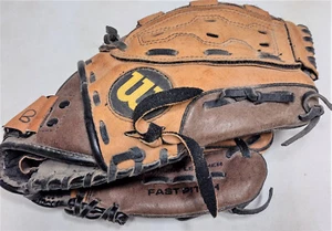Wilson A440 Glove Leather Monsta Web Fast Pitch Mitt Baseball AO440 SFP11 - Picture 1 of 5