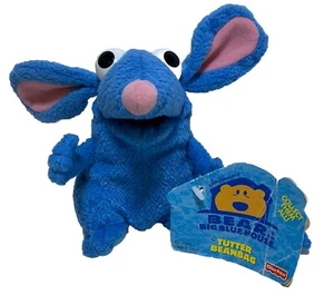 Tutter Mouse Bear In The Big Blue House 6 in Plush Jim Henson Disney w/ Tags - Picture 1 of 8