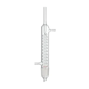 Deschem 40/38 Glass Graham Coil Condenser For 250ml Lab Soxhlet Extractor - Picture 1 of 1