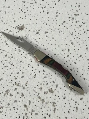 Retired Frost Cutlery Surgical Steel Japan one Blade Lockback — - Image 1 of 4