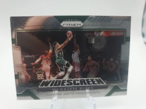 GIANNIS ANTETOKOUNMPO : 2021-22 Prizm WIDESCREEN Silver HOLO Refractor #3 BUCKS - Picture 1 of 4