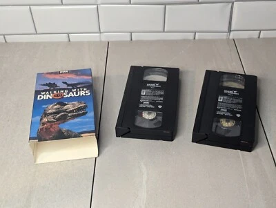 Walking with Dinosaurs (VHS, 1999- 2-Tape Set, Double Cassette) BBC Video - Image 1 of 4