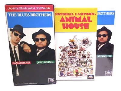 John Belushi 2- Pack: The Blues Brothers / Animal House VHS 1978/1980 USED - Image 1 of 4
