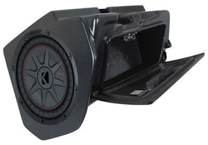 10" Kicker Sub + Custom Handschuhfach Gehäuse für Polaris RZR/RZR4/RZR XP/RZR XP4 - Bild 1 von 9