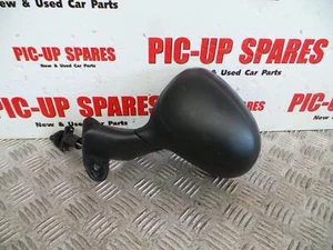 DAEWOO MATIZ 2000-2005 N/S Passenger Door Wing Mirror Manual Black 5 Door 322846 - Picture 1 of 2