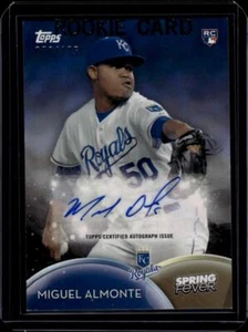 2016 Topps Spring Fever Autographs #SFA-MA Miguel Almonte Auto 70/175 KC Royals - Picture 1 of 2