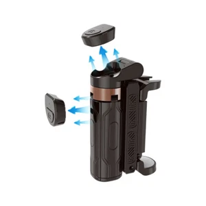 JC25 Mini Selfie Stick 360° Rotation portable universal Tripod Gimbal Stabilizer - Picture 1 of 14