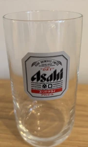 1 x RARE Japanese Asahi Dry Beer Small Glass Like Izakaya in Japan - Picture 1 of 4