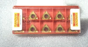 (10) SANDVIK R166.0G 16UN01-130 *60 ISO-13 EXT A 1020 , INSERT THREAD TURNING - Picture 1 of 4