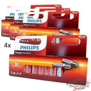 1x Philips Power Alkaline Batterie AA LR6P12W - 48er Pack - Bild 1 von 2