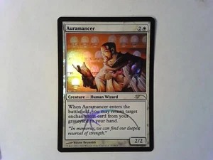 Foil Auramancer Wizards Play Network 2011 - Magic the Gathering MTG - White - Picture 1 of 1