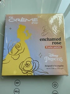 Paleta de sombras de ojos The Crème Shop Disney Princess Belle Enchanted Rose nueva en caja - Imagen 1 de 1