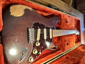 Fender Stratocaster USA 2001 mit Fender-Tweed-Koffer, unglaublicher Sound - Bild 1 von 16