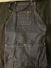 New Levi's Blue Denim Apron. One Size. New Without Tags.