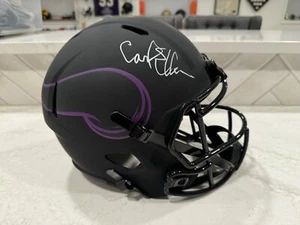 Carl Eller Signed Full Sized Football Helmet - Picture 1 of 3