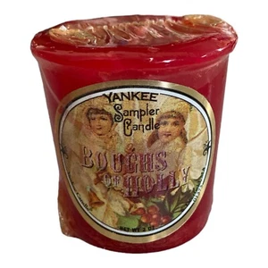 Yankee Candle Boughs Of Holly Votive Sampler 2 OZ *New - Picture 1 of 4