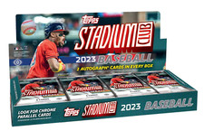 2023 Topps Stadium Club Baseball Hobby Box - PRESELL - 2 AUTOS - SEE INFO!