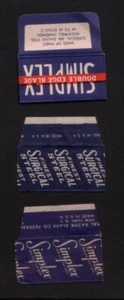 Razor Blade Wrappers Lamette da barba Rasierklinge   #379a - Picture 1 of 1