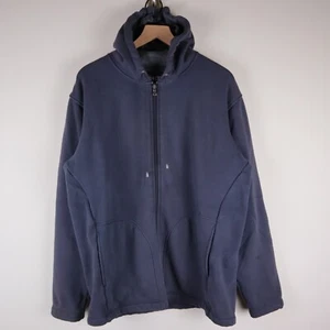 UGG Australia Full Zip Hoodie Faux Fur Lined Men's XL 24x28.5 - Picture 1 of 18
